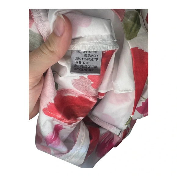 Floral Rose Mini Dress NWT (Muse) 8 - Picture 7 of 7